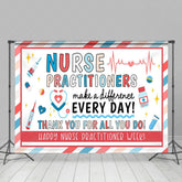 Aperturee - Aperturee Nurse Practitioners Make A Difference Party Backdrop